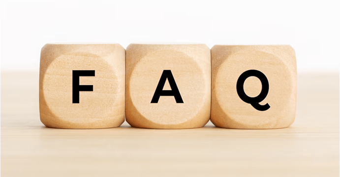 A man pointing to a question mark